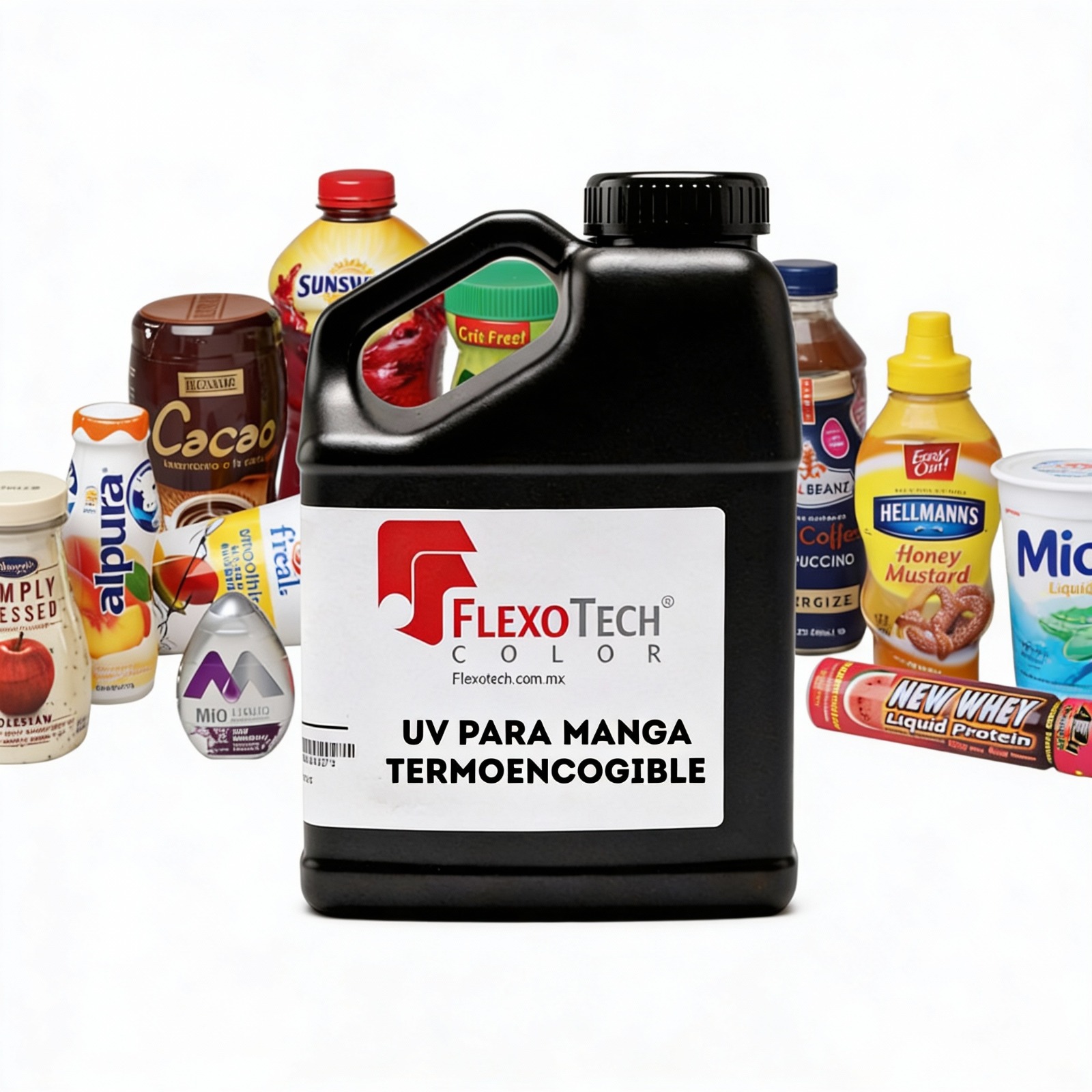 Tinta UV/LED para Manga termoencogible